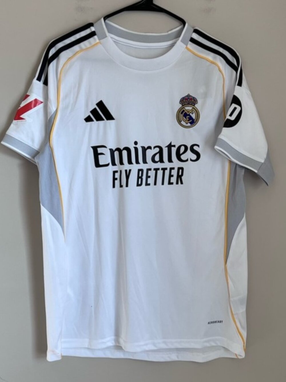 NWT Adidas Real Madrid #5 Jude Bellingham 25/26 Authentic Home Soccer Jersey Med